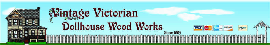 Victorian Dollhouse Wood Works